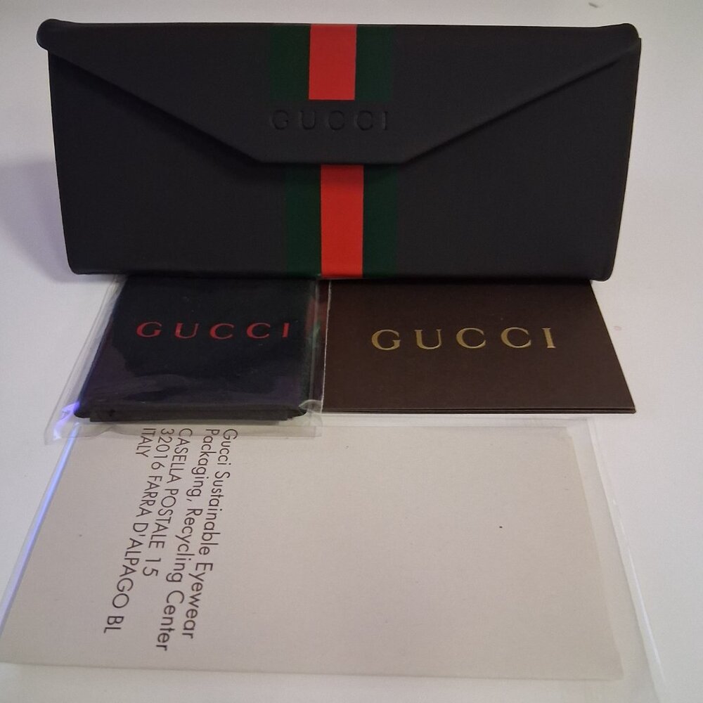 Gucci Foldable Sunglasses Case – Brand New with Cloth